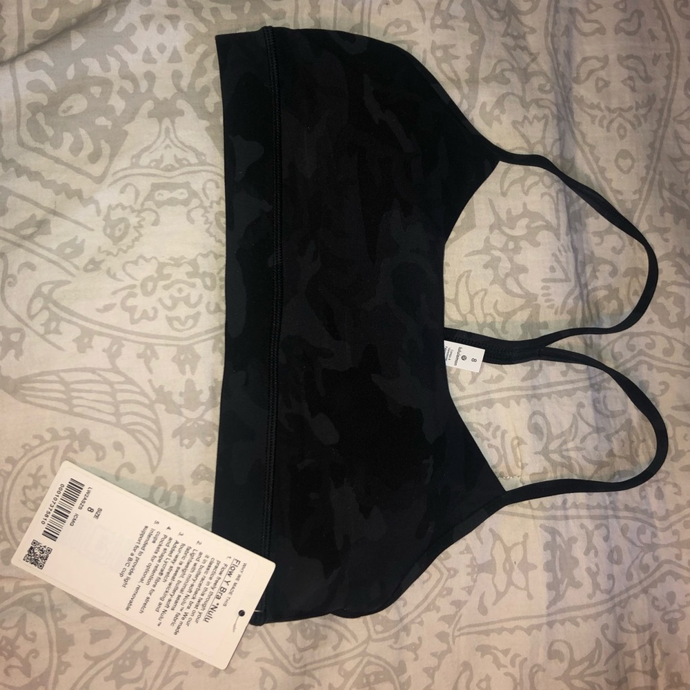 NWT Lululemon Camo Bra